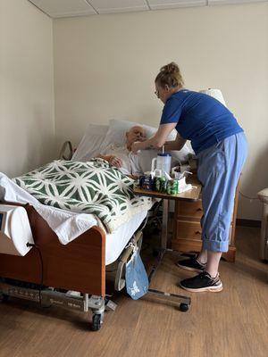 Caring staff