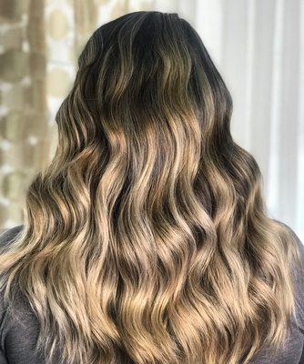 Blended balayage