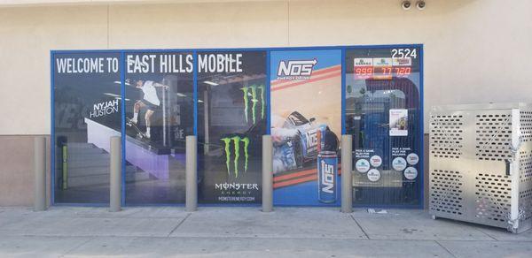East Hills Mobil Gas Station