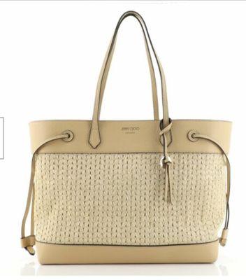 Straw tote at Jimmy Choo, made in Italy