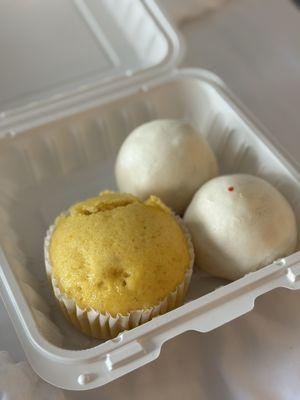 Bao 11. Red Bean Bun 10. Egg Custard Bun 12. Malay Cupcake