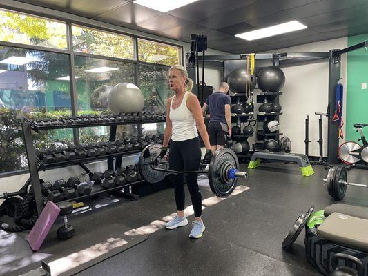 Safe, effective strength training for women before, during, & post menopause-- to build muscle, fight aging, and feel strong at every stage.