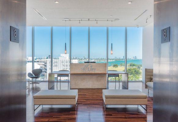 Michael Lada, MPAS at NuLife Institute. Front desk.