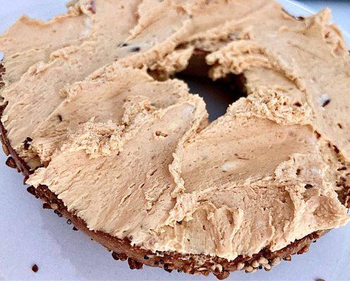 Bought the Everything Bagel to go. Added Chipotle Cream Cheese purchased elsewhere. Posted with review 07/27/25