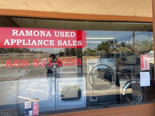 Ramona Used Appliance Sales