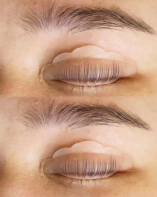 Lash lift processing...,