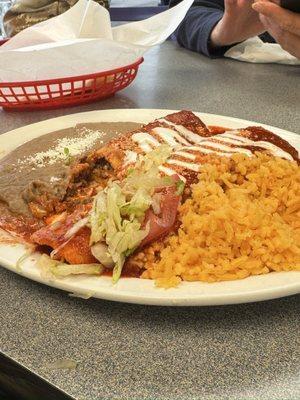 Enchilada Plate