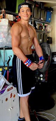 13 year old son after a 6 week plan by WESTOVER.