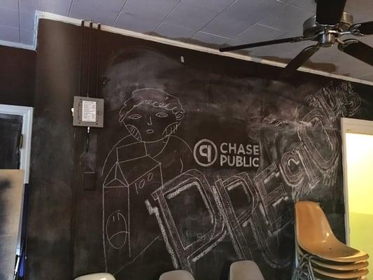 Chalkboard art sketches