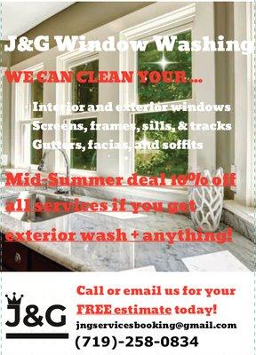 J&G Window Washing