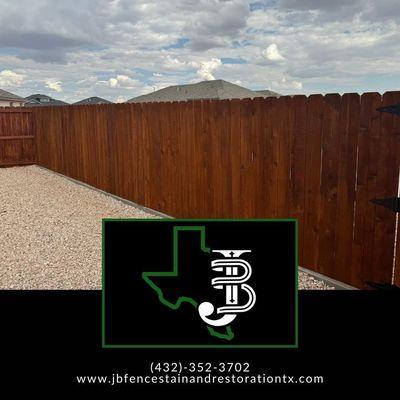 JB Fence Stain and Restoration