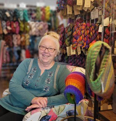 Laurie, delightful owner of OLYS!