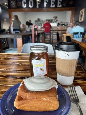 Coffee & great company is always a must.