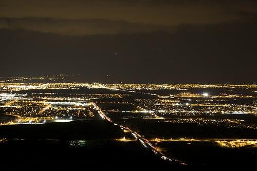 View of the entire Antelope Valley