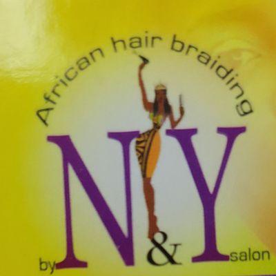 N&Y African Hair Braiding Salon Logo.
Phone number: 6145563507
@nyhairsalonn IG/ FB.
Cashapp: $NYsalonn