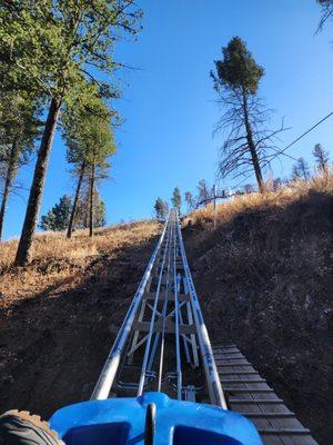 Screaming Eagle Mountain Coaster at Ruidoso Winter Park