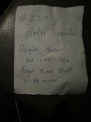 They had my number, why didn't they call.