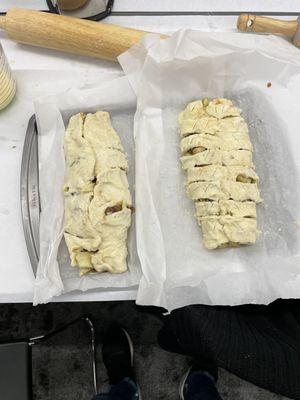 Learning to make Apple Strudel!!!