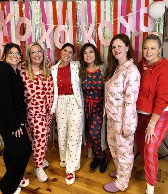 Galentines event at lamb and co