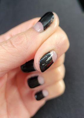 Messy and incomplete application