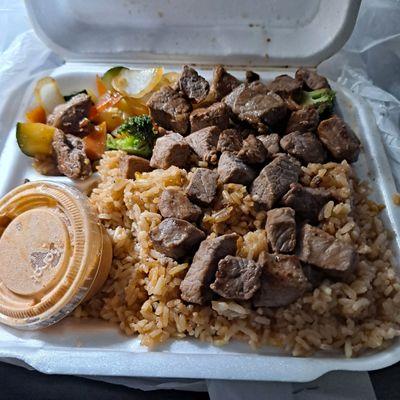 Steak hibachi