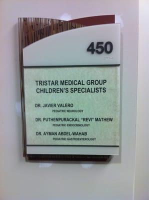 Tristar Medical Group Children's Specialists-Suite 100