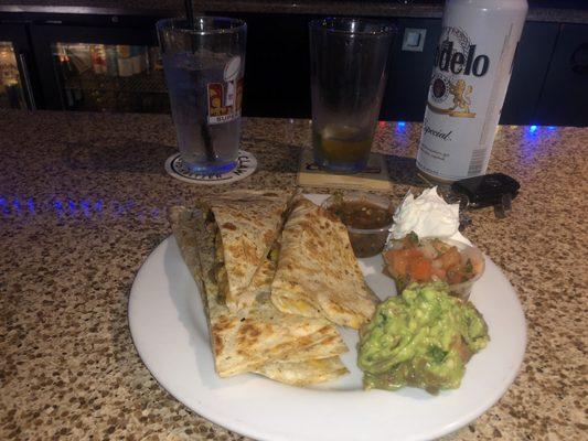 Chicken quesadilla