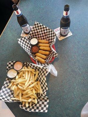 Happy Hour Snacks + Brews