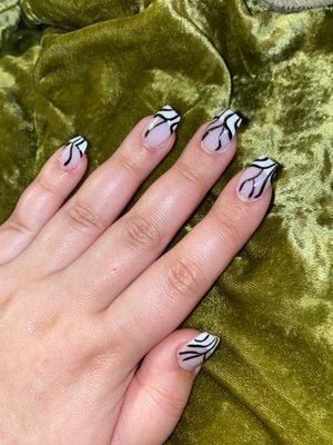 My nails, done by Dee