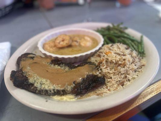 Steak & Shrimp Teriyaki