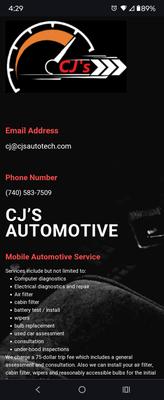 CJ's Automotive