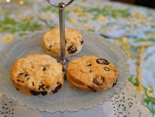 blueberry scones