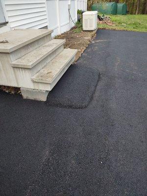 This is step he made . This is not functional ( to low should be between 7-8 inches).