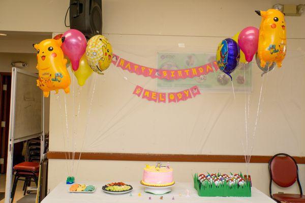 Can rent $60 per hour for parties up to 50 guests.