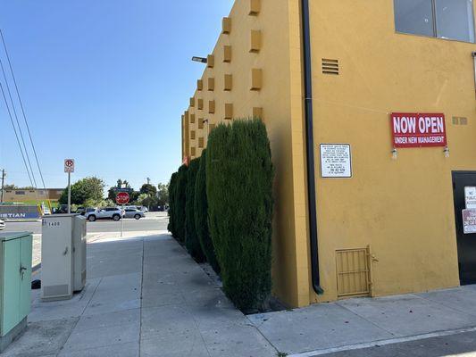 Building has been remodeled