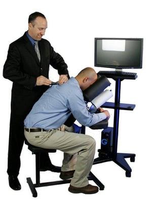 Sigma Instrument treatment to relieve back and neck pain