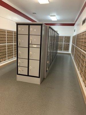 Inside the post office