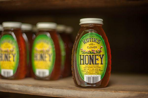 New York State Clover Honey. Pure and Simple.