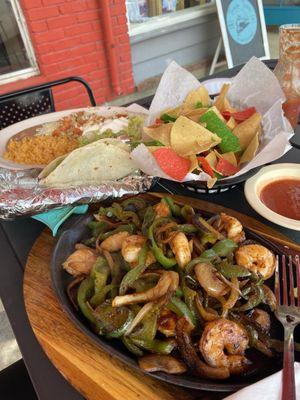 Shrimp Fajitas