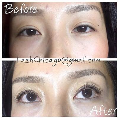 Lash lift and tint. 3127712288 LashChicago@gmail.com