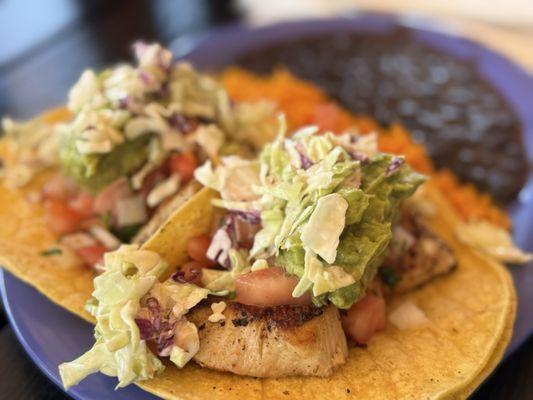 Mahi Mahi Grilled Tacos