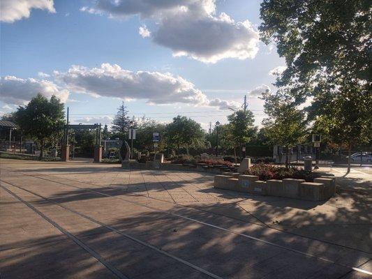 SACRT Light Rail - Historic Folsom Station