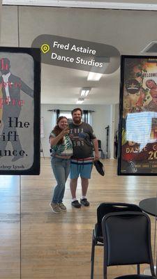My fiancé and I