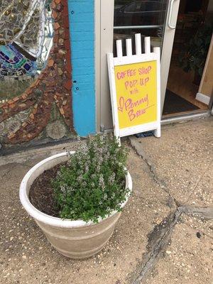 Penny Brew Coffee pop up! 5/2017