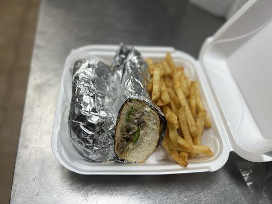 Super Philly Steak Sandwich