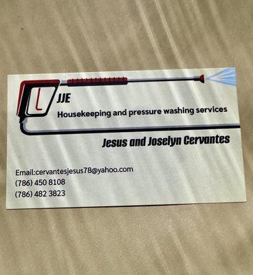 Housekeeping and Pressure Washing Services