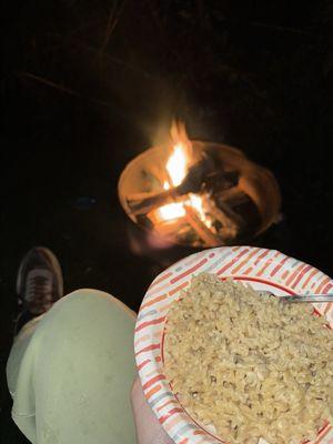 A lovely evening at my camp spot :)