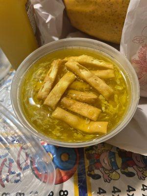 There's hair in my soup...