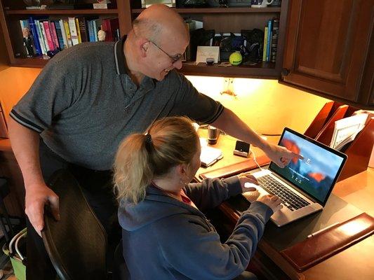 In home & In office instruction and coaching