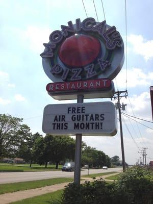 There is always something funny on the sign.